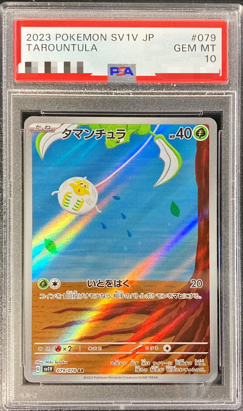 〔PSA10鑑定済〕タマンチュラ【AR】{079/078}