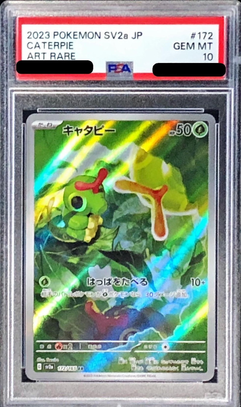 〔PSA10鑑定済〕キャタピー【AR】{172/165}